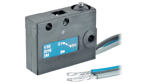 Micro switch 5AAC Plunger 1 Change-Over | Elektronik Lavpris